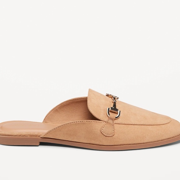 Faux-Leather Loafer Mule Shoes BNWT Size 7 - Picture 3 of 4